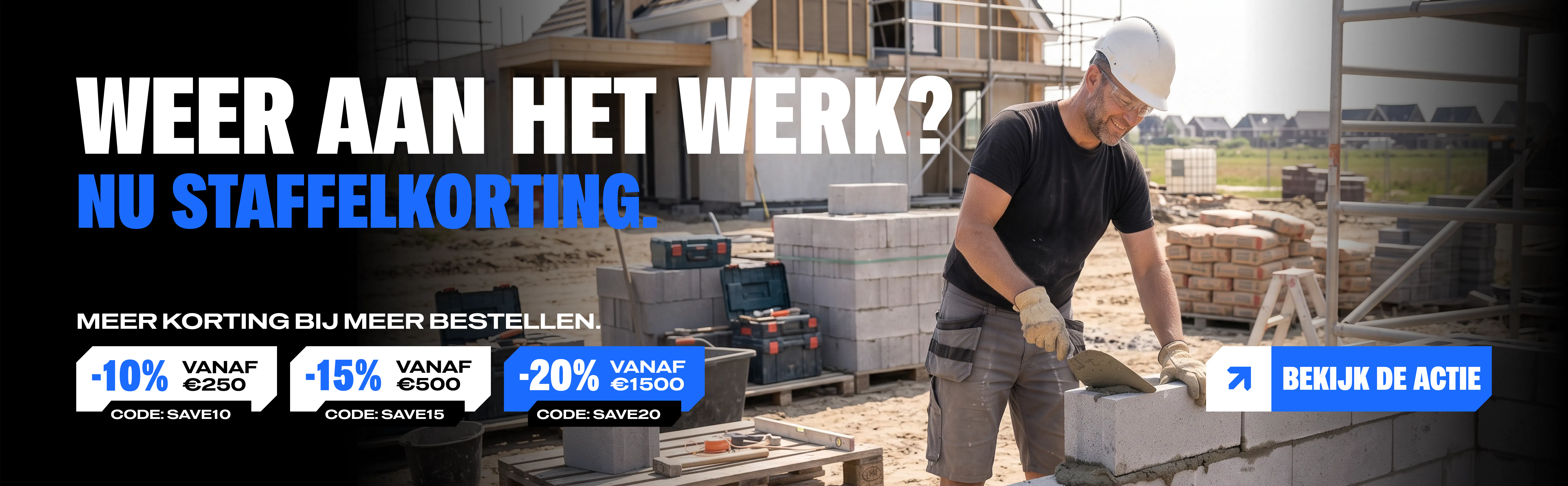 Actie banner