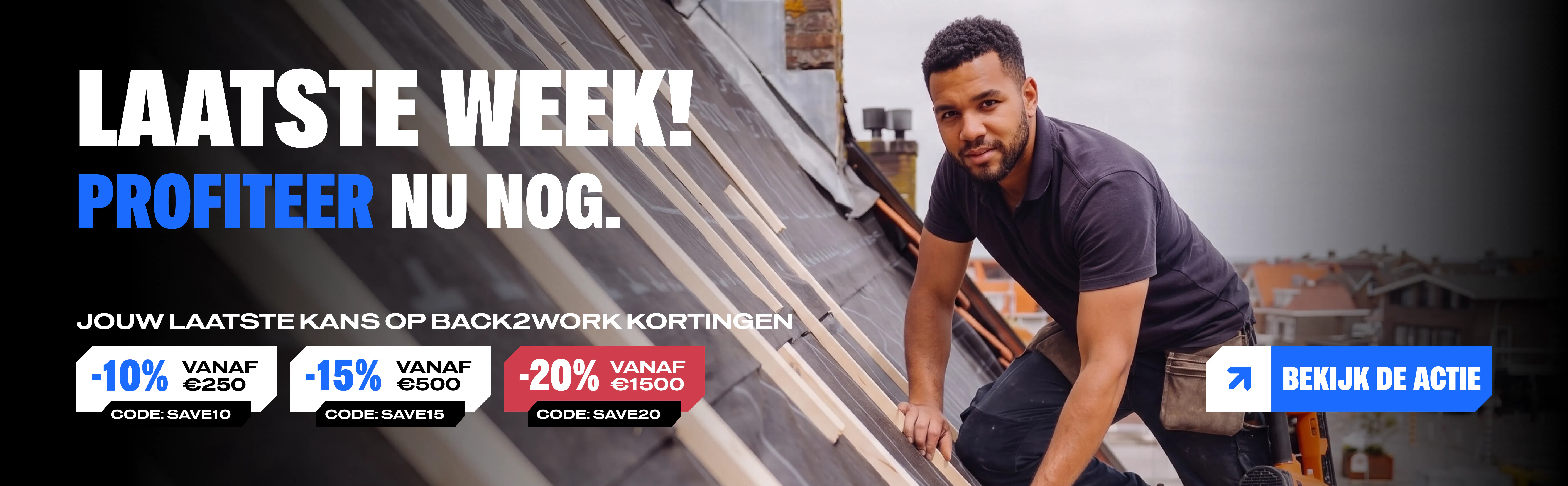 Actie banner