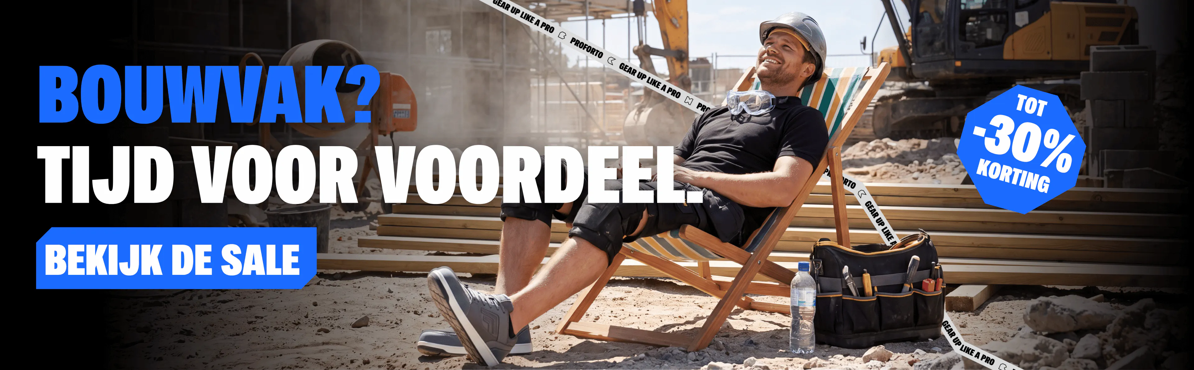Actie banner