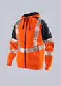 BP®-Sweatjacke mit hoher Sichtbarkeit und Kapuze 2138 Vorschaubild