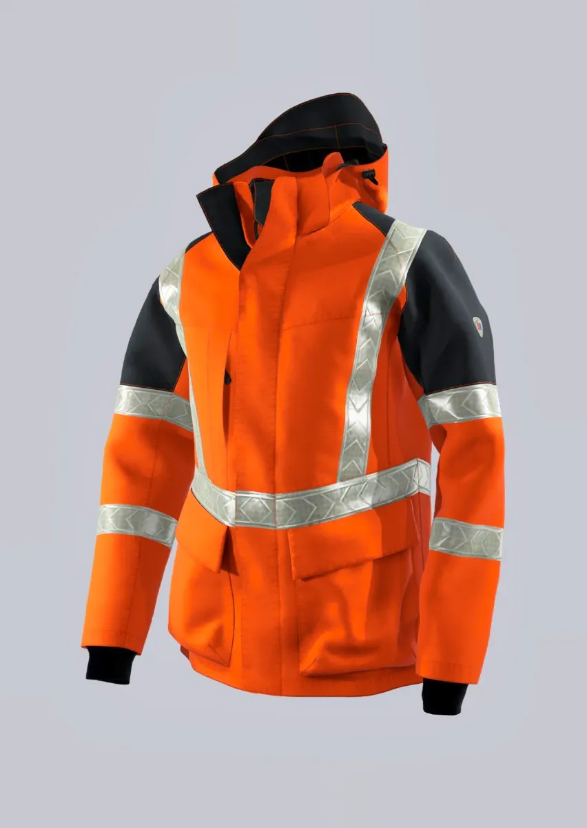High Vis Oranje/Medium Grijs