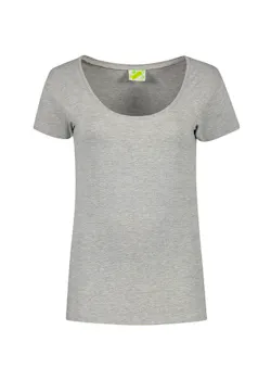 Lemon & Soda 1268 T-shirt Body Fit Dames miniatuur