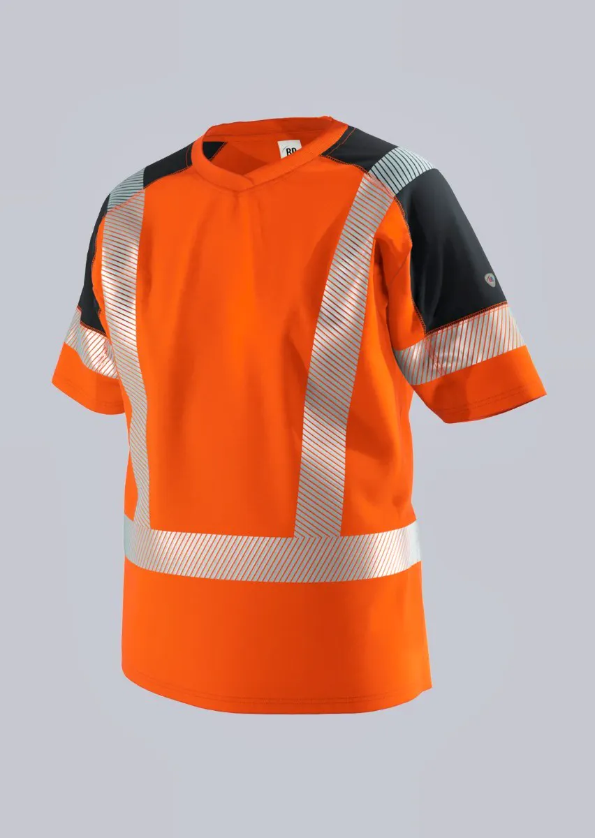 High Vis Oranje/Medium Grijs