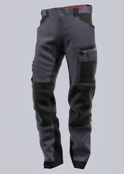 BP® leichte Hybrid-Arbeitshose mit Kniepolstertaschen 1968