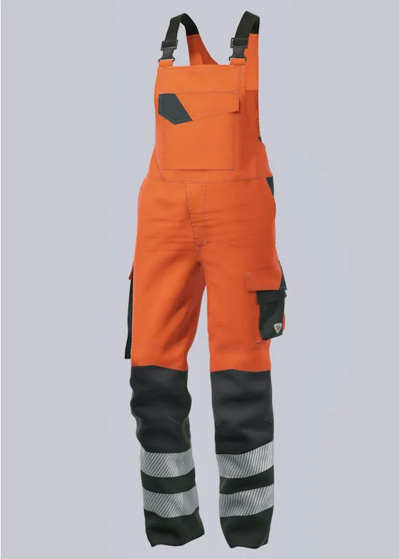 BP® Leichte Multinorm-Garten-Latzhose mit hoher Sichtbarkeit, APC2 2237