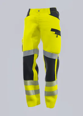BP® Stretch-Broek Met Hoge Zichtbaarheid En Kniezakken Voor Dames 2046