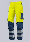 High Vis Geel/Marineblauw