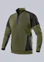 BP® 1828 Sweater Zip Stretch Slim Fit miniatuur