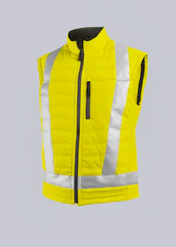 BP® 2113 Gewatteerd Gilet Met Hoge Zichtbaarheid Reflecterend