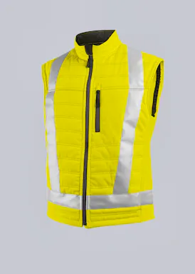 BP® 2113 Gewatteerd Gilet Met Hoge Zichtbaarheid Reflecterend