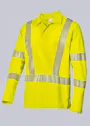 BP® 2133 Langarm-Poloshirt, hohe Sichtbarkeit, UV-Schutz Vorschaubild