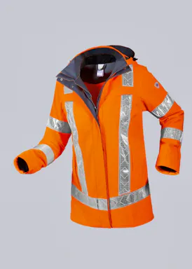 BP® Wind- en Waterdichte Jack Voor Dames Met Hoge Zichtbaarheid 2127