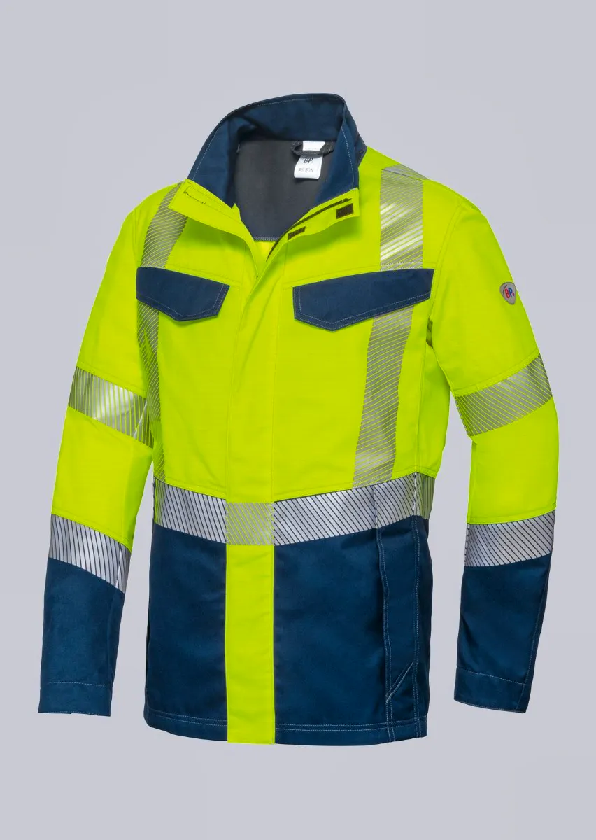 High Vis Geel/Marineblauw