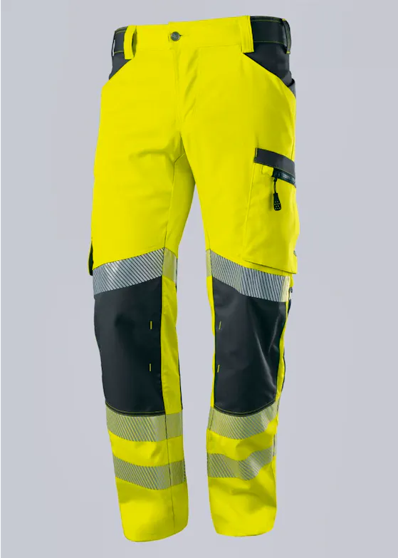 BP® Stretch-Hose mit hoher Sichtbarkeit und Kniepolstertaschen 2040