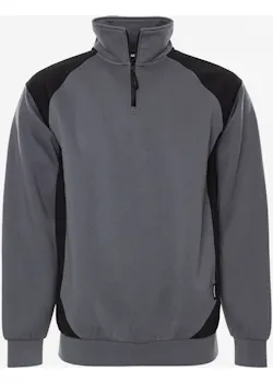 Fristads 300511 Sweater Met Korte Rits 7048 GSM - 122408 Regular Fit Skarup miniatuur
