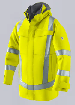 BP® Weerbestendig Multinorm-Jack M. Hoge Zichtbaarheid APC2 2230