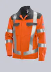 High Vis Oranje/Medium Grijs