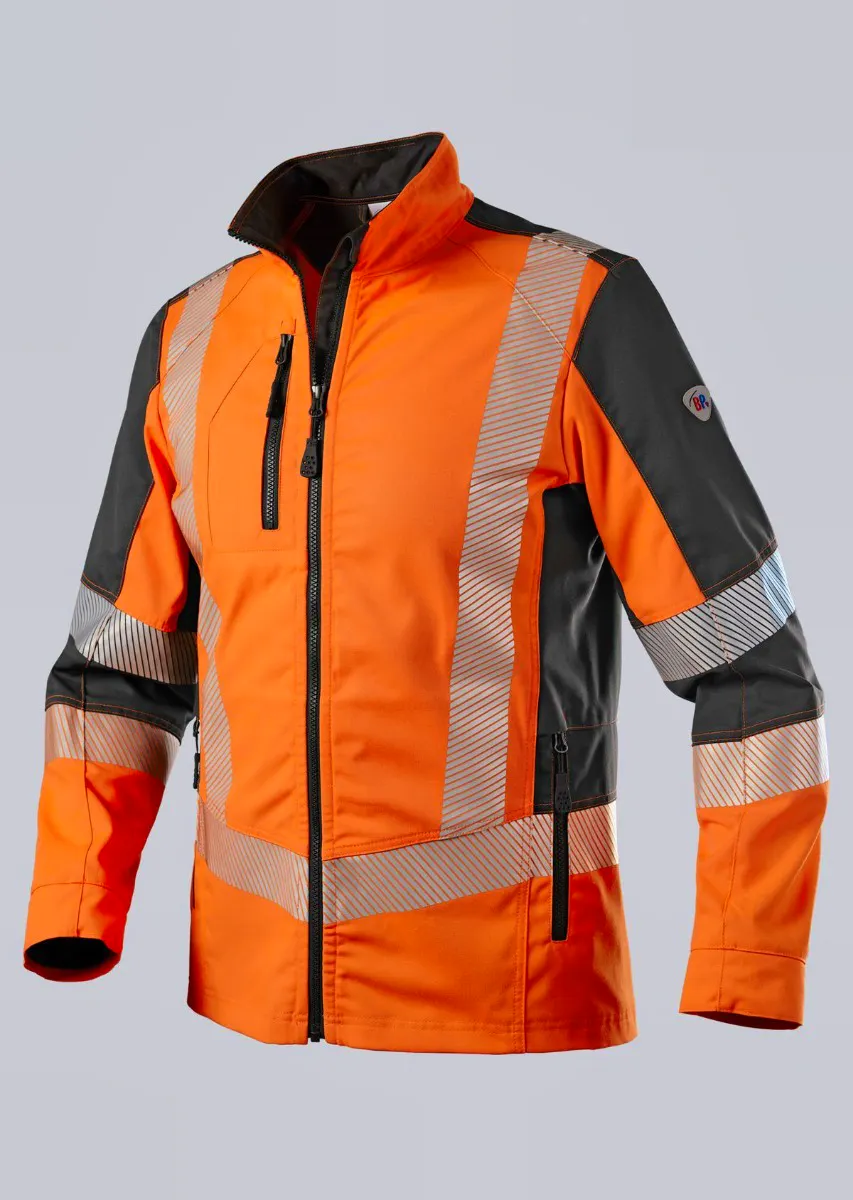 High Vis Oranje/Medium Grijs