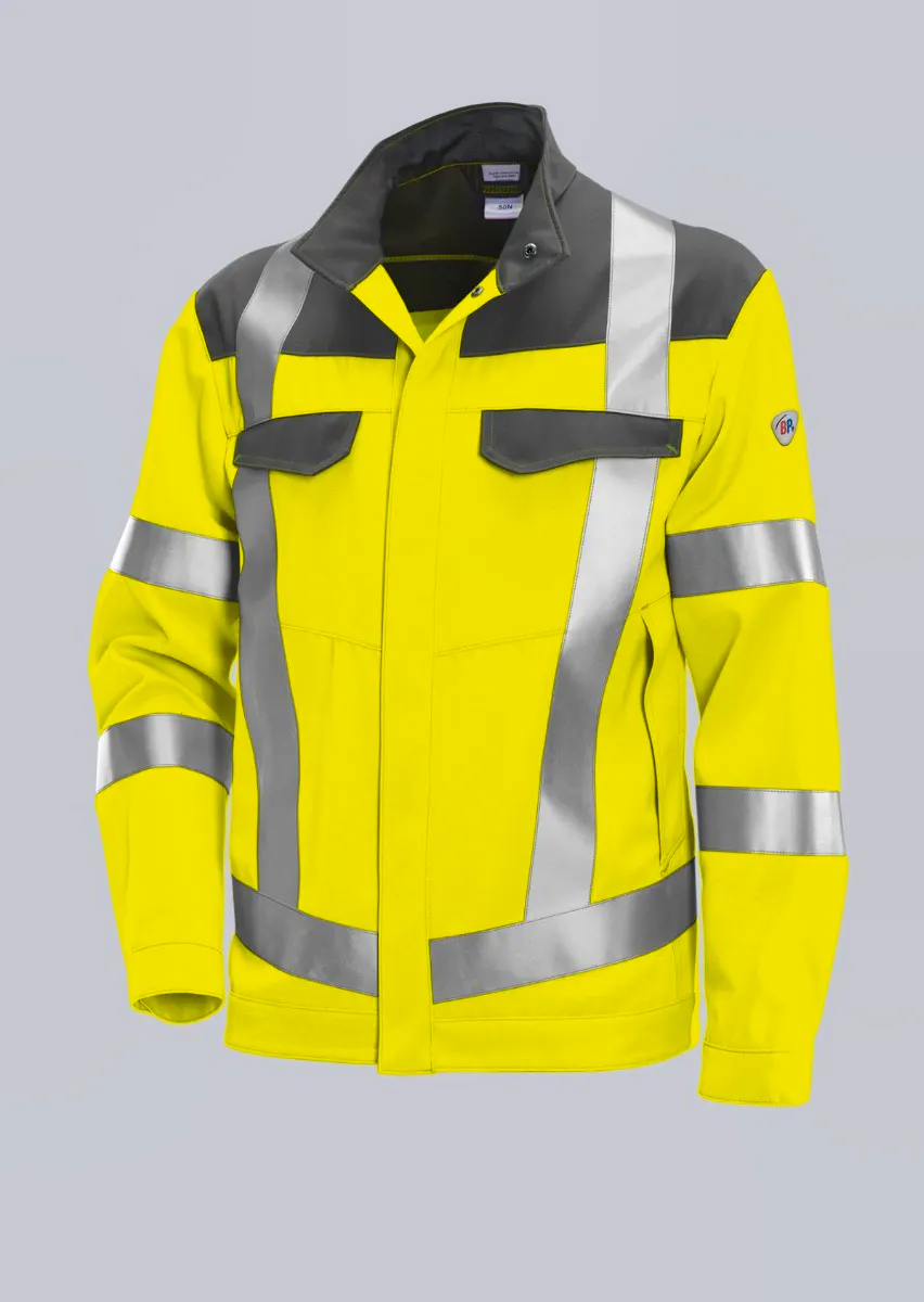 High Vis Gelb/Mittelgrau