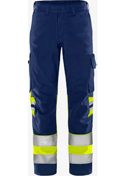 Fristads Trofta High Vis Green broek klasse 1 2649 GPLU miniatuur