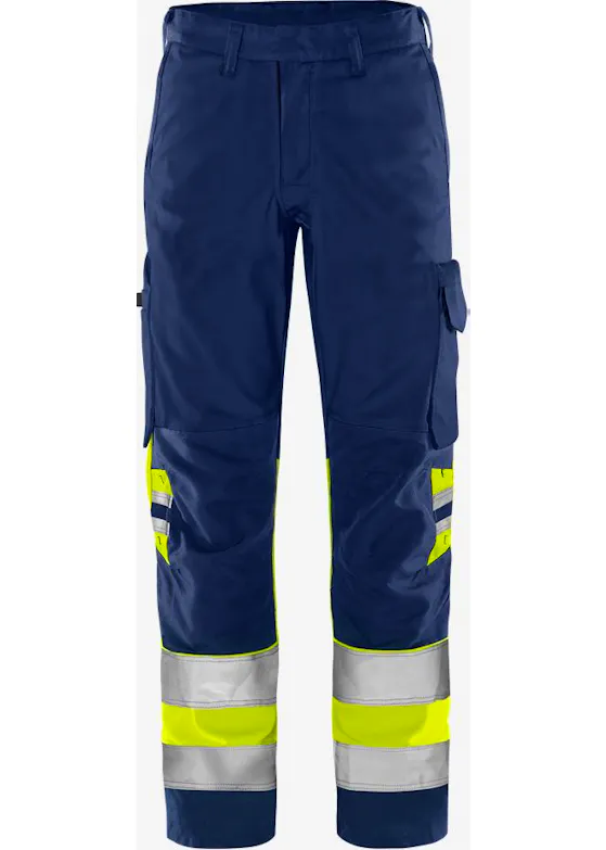 Fristads High-Vis grüne Hose Klasse 1 2649 GPLU
