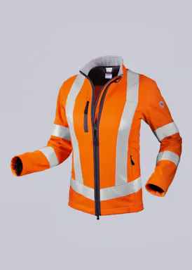 BP® Softshelljacke mit hoher Sichtbarkeit für Damen 2122