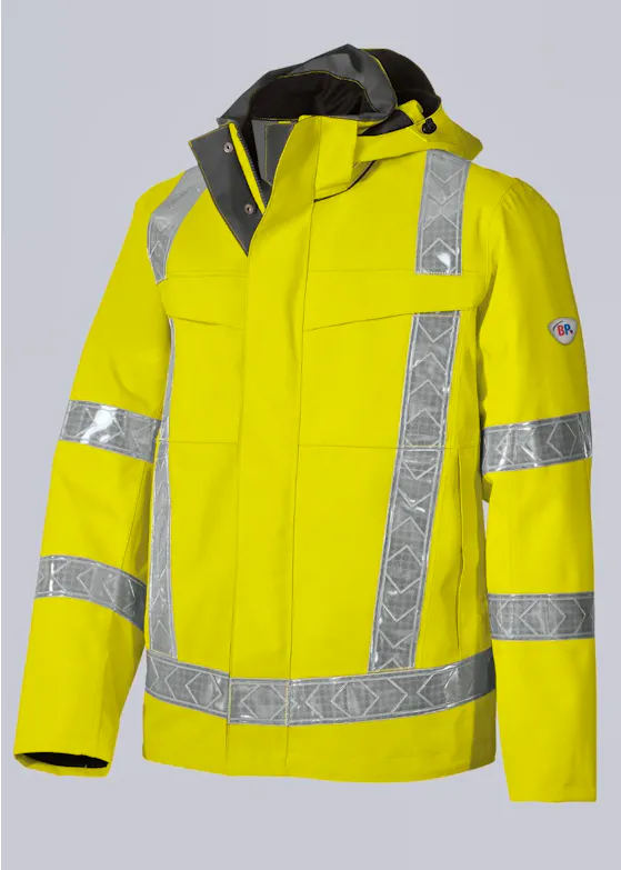 BP® Wind- en Waterdichte Jack Met Hoge Zichtbaarheid 2030