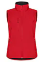 Clique Classic Softshell Vest Ladies miniatuur