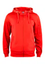 Clique Basic Active Hoody FZ  miniatuur
