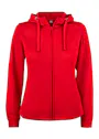 Clique Basic Active Hoody FZ Dames miniatuur