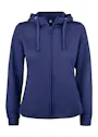 Clique Basic Active Hoody FZ Dames miniatuur