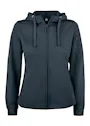 Clique Basic Active Hoody FZ Dames miniatuur