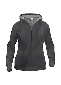 Clique Basic 021035 Hoody Full Zip Regular Fit Dames miniatuur