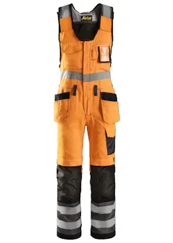 Snickers Workwear 0213 Bodybroek met Holsterzakken Reflecterend High-Visibility miniatuur