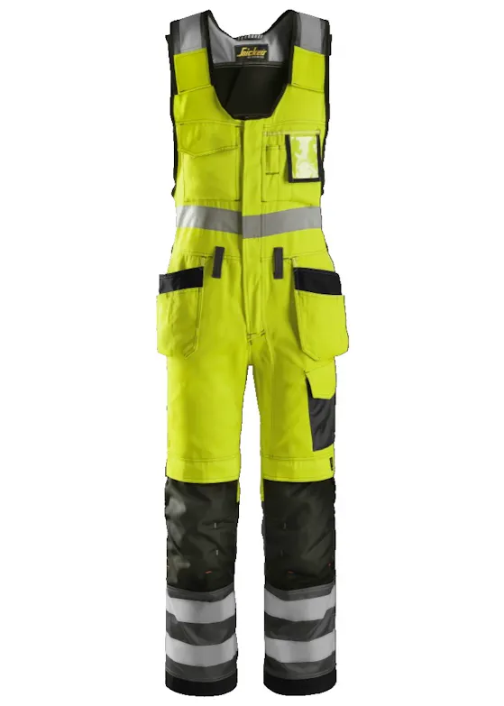Snickers Workwear 0213 Bodybroek met Holsterzakken Reflecterend High-Visibility