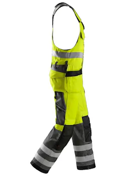 Snickers Workwear 0213 Bodybroek met Holsterzakken Reflecterend High-Visibility miniatuur