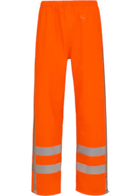Elka Rainwear 022400R Dry Zone Visible Hi-Vis Rain Trousers