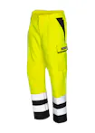 High Vis Geel/Marineblauw