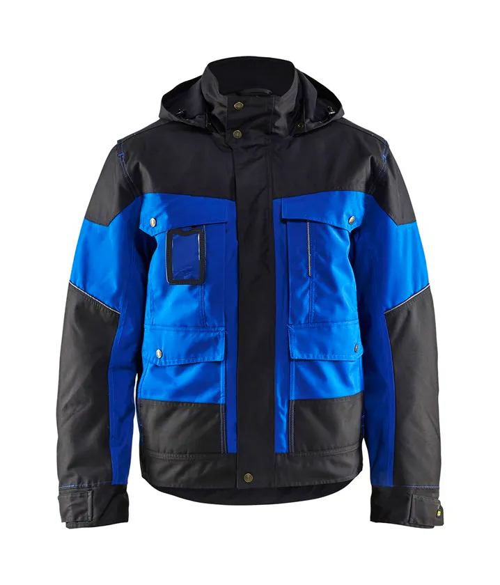 Korenblauw/Zwart