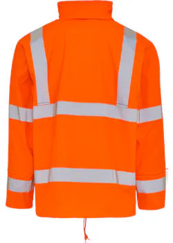 Elka Rainwear 026300R Dry Zone Visible PU Rain Jacket Hi-Vis miniatuur