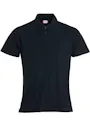 Clique Basic Polo S/S Junior  miniatuur