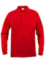 Clique Basic Poloshirt L/S Kinderen miniatuur