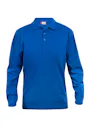 Clique Basic Poloshirt L/S Kinderen miniatuur