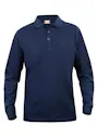 Clique Basic Poloshirt L/S Kinderen miniatuur