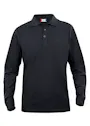 Clique Basic Poloshirt L/S Kinderen miniatuur