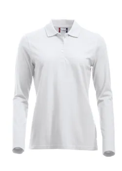 Clique Classic Marion L/S 028247 Poloshirt Modern Fit Dames miniatuur
