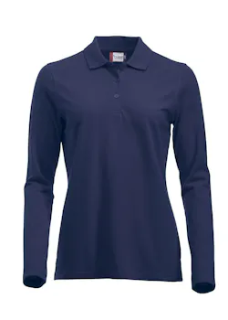 Clique Classic Marion L/S 028247 Poloshirt Modern Fit Dames miniatuur