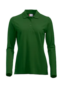 Clique Classic Marion L/S 028247 Poloshirt Modern Fit Dames miniatuur