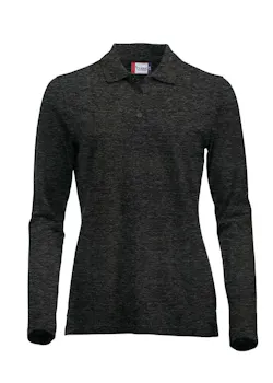 Clique Classic Marion L/S 028247 Poloshirt Modern Fit Dames miniatuur