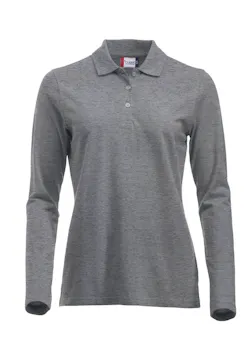 Clique Classic Marion L/S 028247 Poloshirt Modern Fit Dames miniatuur